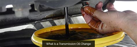 What is a Transmission Oil Change - Mister Transmission