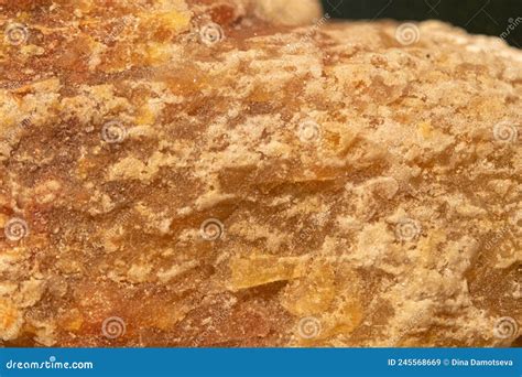 Carnallite Mineral Close-up. Mineral Orange Color, Background and ...