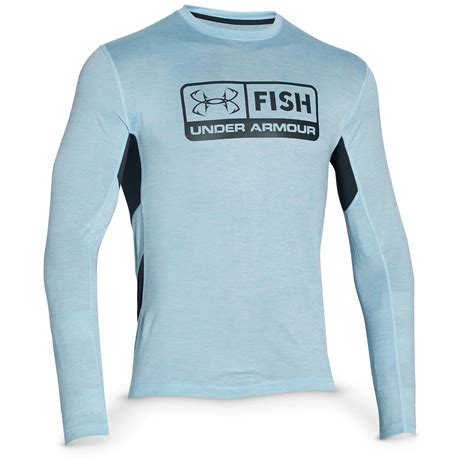 Under Armour Men's Fish/Tech Long Sleeve T-Shirt - 655758, Shirts at ...