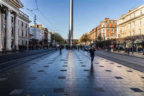 O'CONNELL STREET IN DUBLIN