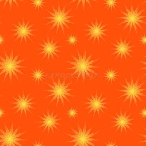 Sun Stars Seamless Background Stock Vector - Illustration of exploding, bright: 16543513