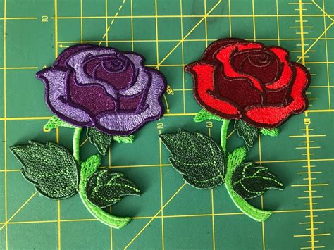 FSL Rose Free Standing Lace Rose Embroidery Design Rose - Etsy