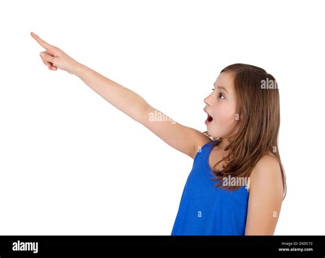 Girl pointing at you hi-res stock photography and images - Alamy