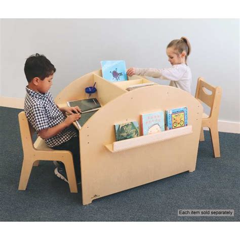 Two Student Adjustable Library Desk – ECS