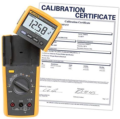 Fluke - 233CAL 233 Remote Display Multimeter with a NIST-Traceable ...