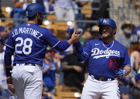 Dodgers Spring Training Highlights: Max Muncy & J.D. Martinez Home Runs ...