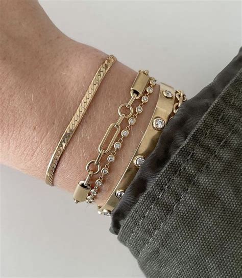 Gold bracelet stack | Gold bracelets stacked, Jewelry lookbook, Jewelry ...