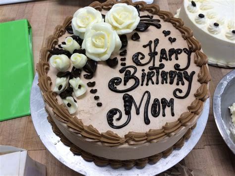 Happy Birthday Mom! Our very popular chocolate dream cake with a rich coffee infused chocolate ...