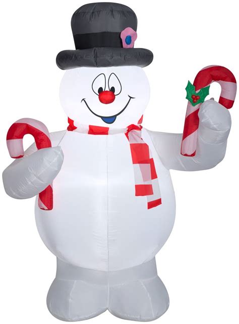 Gemmy Industries Yard Inflatables Frosty the Snowman, 9 ft - Walmart.com | Frosty the snowmen ...