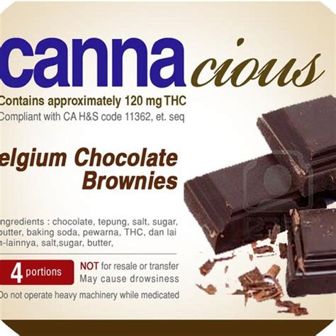 Labels for Medicinal Marijuana Edibles (brownies, cakes) | Print or packaging design contest