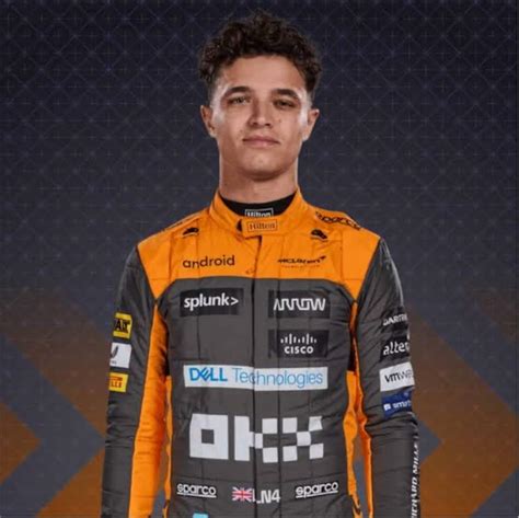 Lando Norris 2023 Mclaren F1 Team Race Suit With Gloves - Etsy