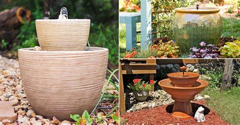 14 DIY Container Water Fountain Ideas that are Fun & Inexpensive