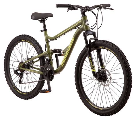 Mongoose Bash Suspension mountain bike, 21 speeds, 26-inch wheels ...