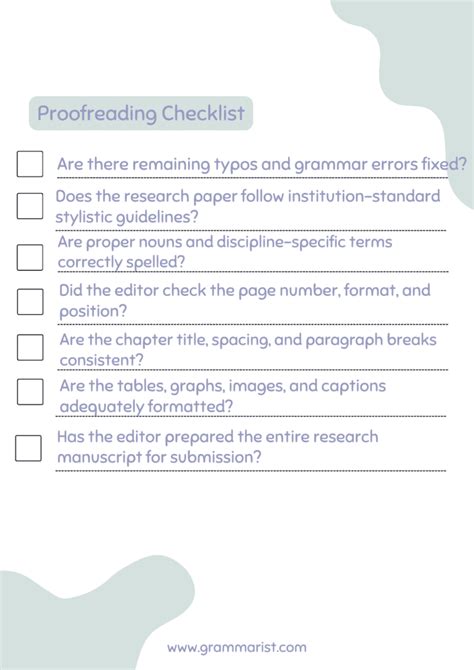 Tips for Editing Your Research Paper (Checklist Included)