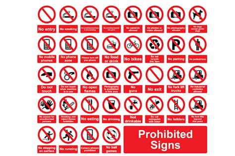 Types of safety signs explained | Hyde Park Environmental News