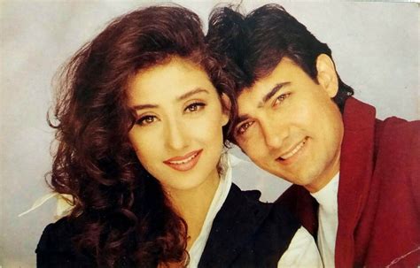 Aamir Manisha | Cute love couple, Aamir khan, Bollywood girls