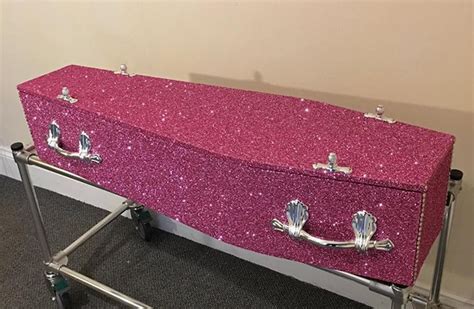 You can now get buried in a bespoke glitter coffin | London Evening ...