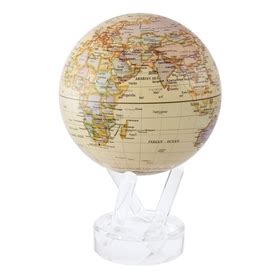 Mova - Spinning Globe - Antique Beige MOVA Globe