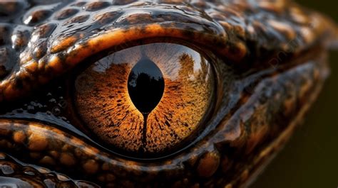 Close Up Of An Eye Of A Lizard Background, Crocodile Eye, Hd Photography Photo, Reptile ...