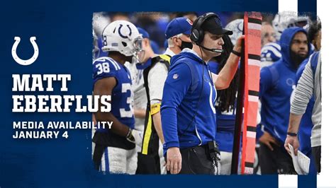 DC Matt Eberflus: Colts at Jaguars, Week 18