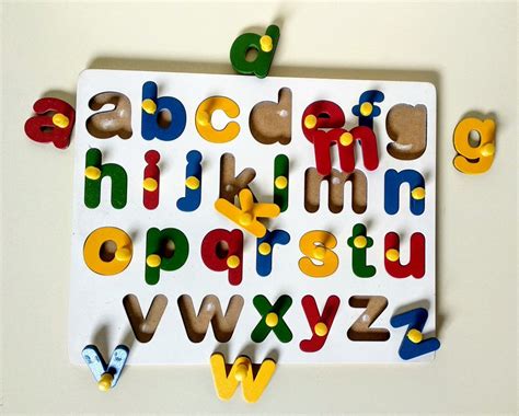 Wooden Small ABCD Puzzle at Rs 315/piece in Gondal | ID: 20673623655