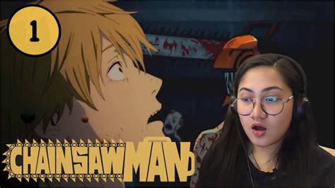 Chainsaw Man - Episode 1 | Reaction Video | THIS IS BRUTAL! - YouTube