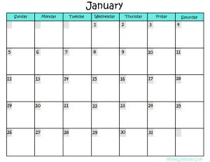 2014 Calendar - Free Printable