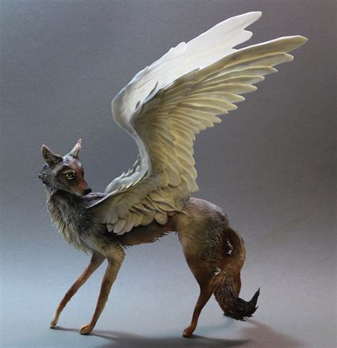 Surreal Hybrid Animal Sculptures by Ellen Jewett