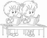 School Coloring Kids Pages Fun Printable Book Sketch Page sketch template