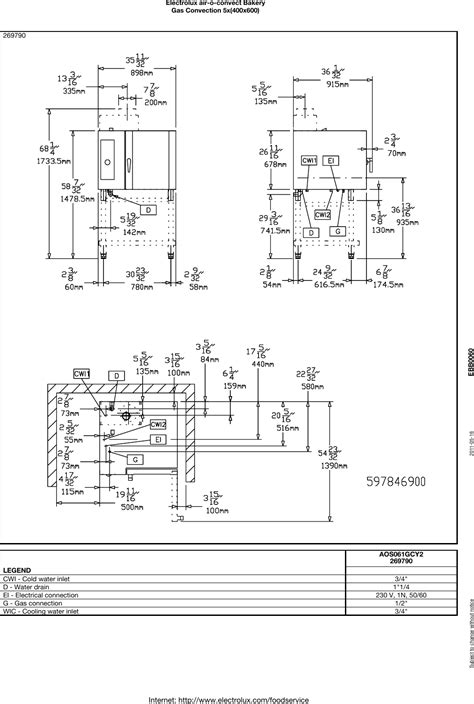 Electrolux Convection Oven Users Manual Air o convect Bakery