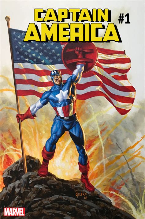 Captain America Comic Book Covers