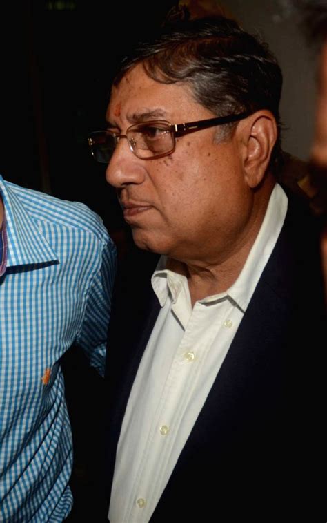 BCCI President N Srinivasan at Kolkata airport