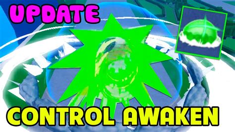 Update 20 - Control Awakening/ Rework (more previews..) - Blox Fruits - YouTube