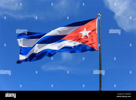 Cuban flag hi-res stock photography and images - Alamy