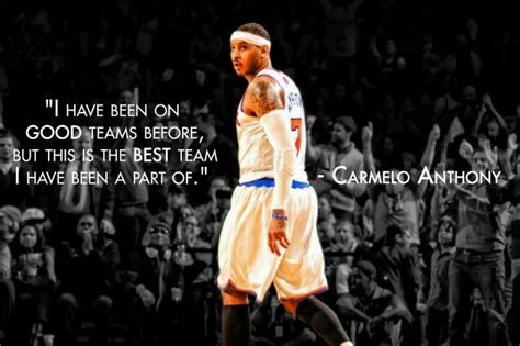 Carmelo Anthony Inspirational Quotes. QuotesGram