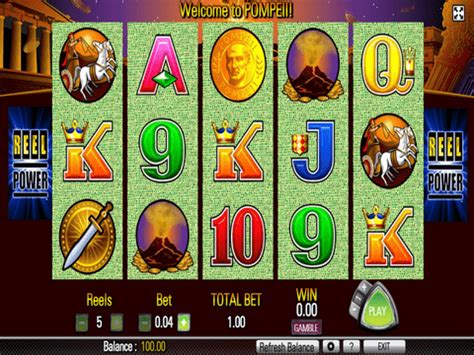 Venture the Ancient Roman City In The Pompeii Slot Machine