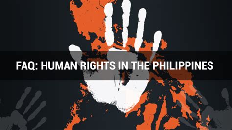 Things to know: Human rights in the Philippines