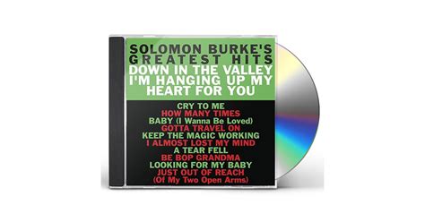 SOLOMON BURKE'S GREATEST HITS CD