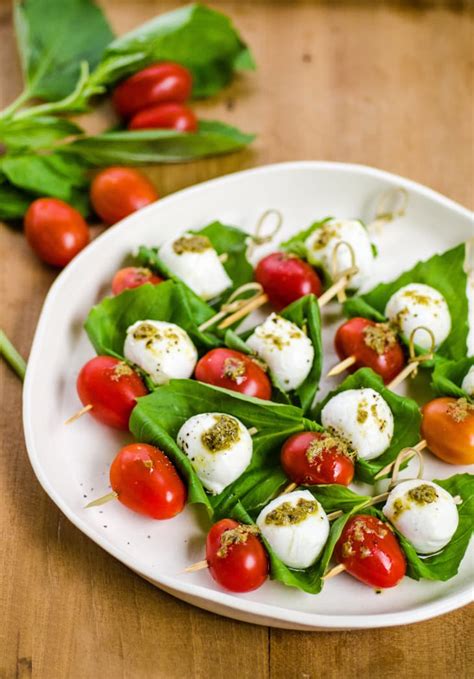 Tomato & Mozzarella Caprese Skewers | Kitchn