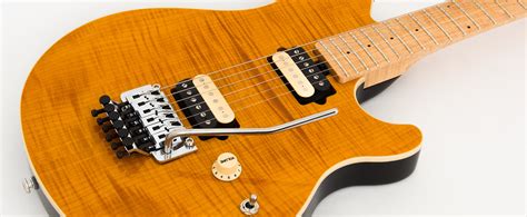 Music Man Axis - Trans Gold Flame - Rosewood - No Pickguard купить в Москве | UNITED MUSIC