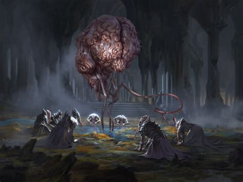 Elder Brain MtG Art from Commander Legends: Battle for Baldur's Gate ...