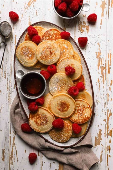 Mini Pancakes recipe, easy and fast - One Sarcastic Baker