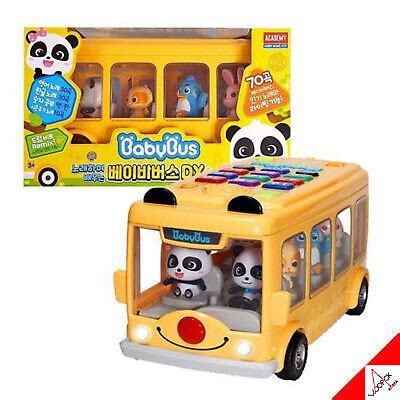 BabyBus Panda DX Singing & Learning Bus LED Sound Figure Academy -100% Authentic | eBay