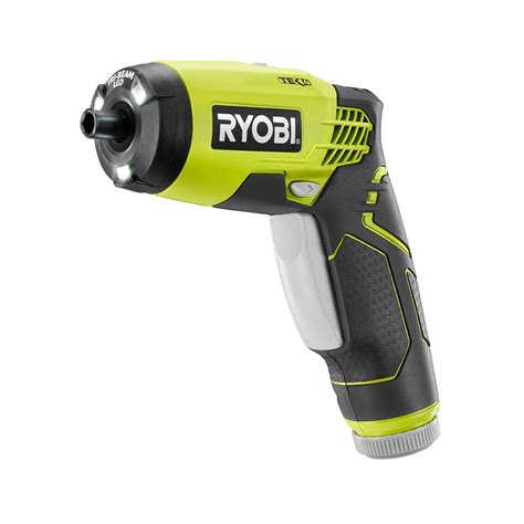 Ryobi 4-Volt Lithium-Ion Screwdriver Kit-HP54L - The Home Depot