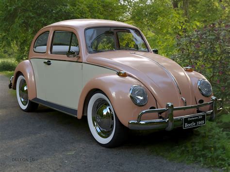 3D model Volkswagen Beetle Fusca 1969 | CGTrader