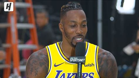 Dwight Howard on Coming Back to the Lakers, Full Interview | 2019 NBA ...