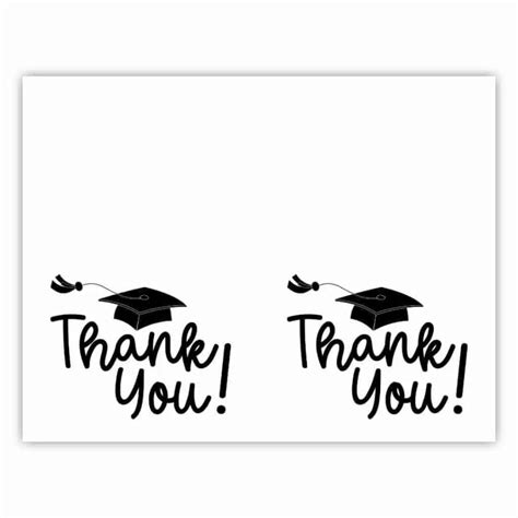 Graduation Thank You Cards - Sunshine and Rainy Days