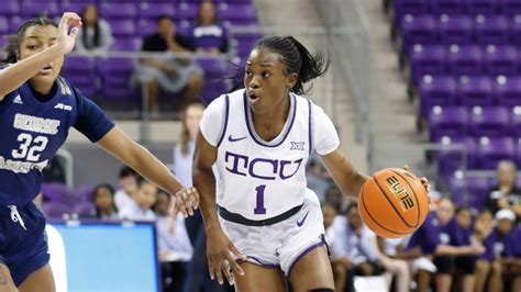 TCU Women's Basketball: Horned Frogs Test Roster Depth During Non-Conference win - Sports ...