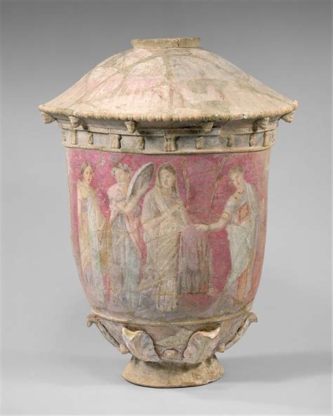 Terracotta vase | Greek, Sicilian, Centuripe | Hellenistic | The Met