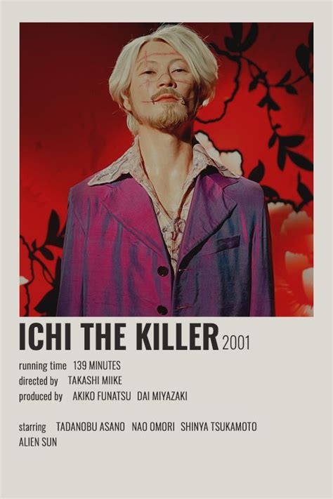 ICHI THE KILLER POLAROID POSTER | Indie movies, Movie posters minimalist, Good movies to watch